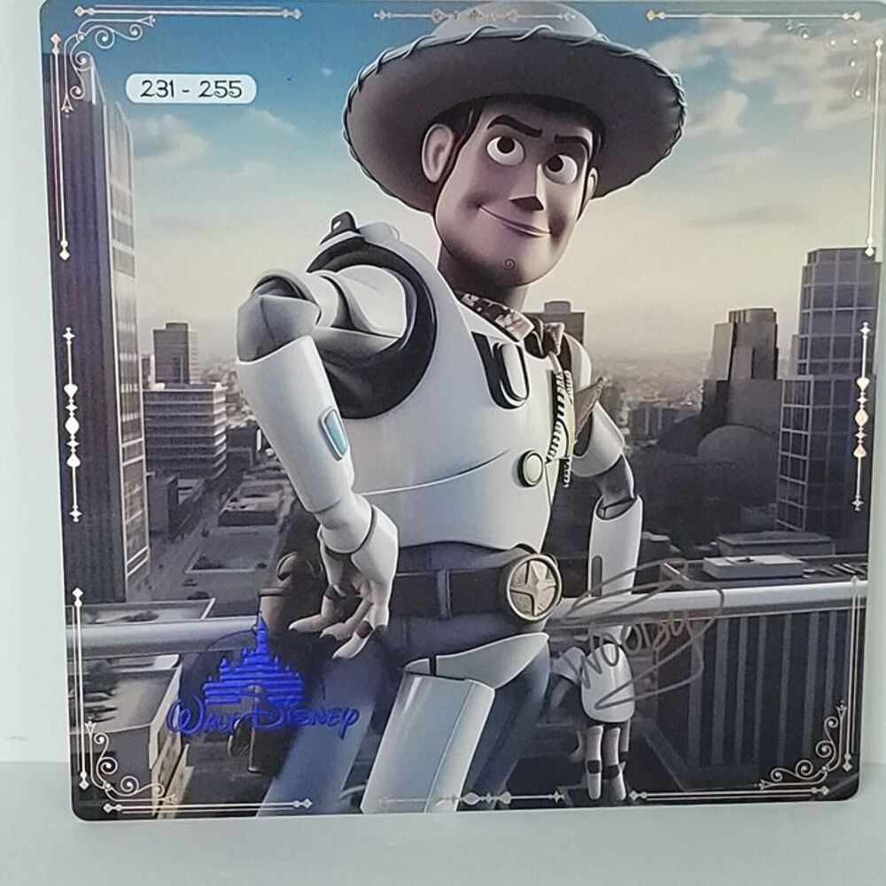 Woody White Outfit Disney 100th Limited Edition Art Card Print Big One 231/255